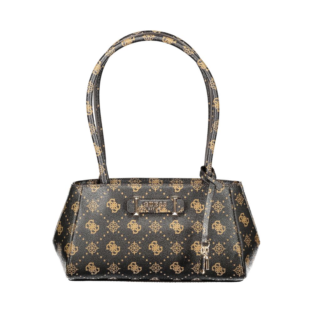 Guess Jeans Marrone Poliuretano Women Handbag