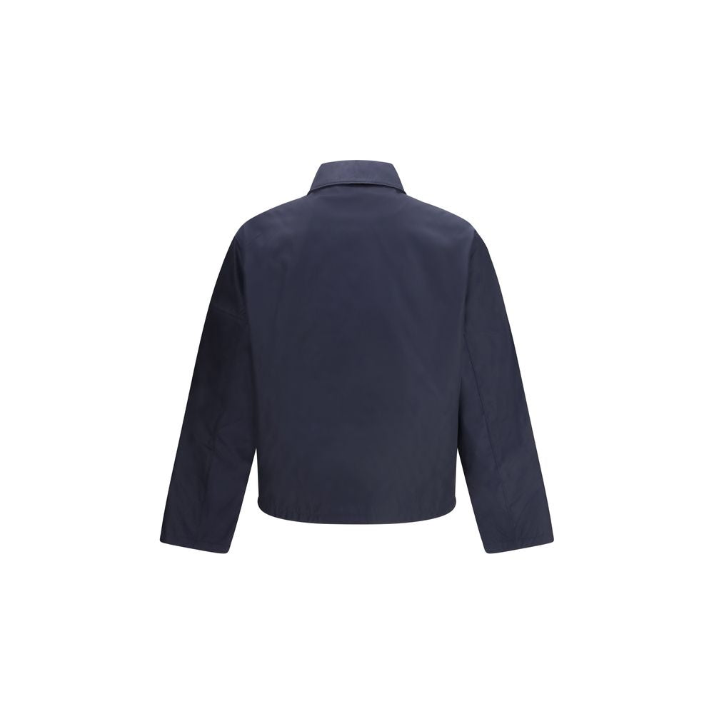 Prada Blue Nylon Shell Jacket