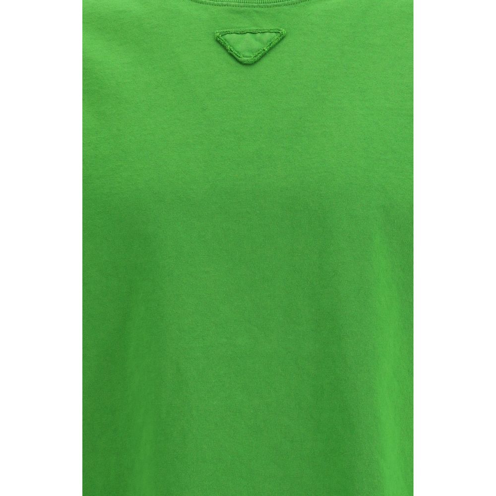 Prada Bicolor Cotton T-Shirt