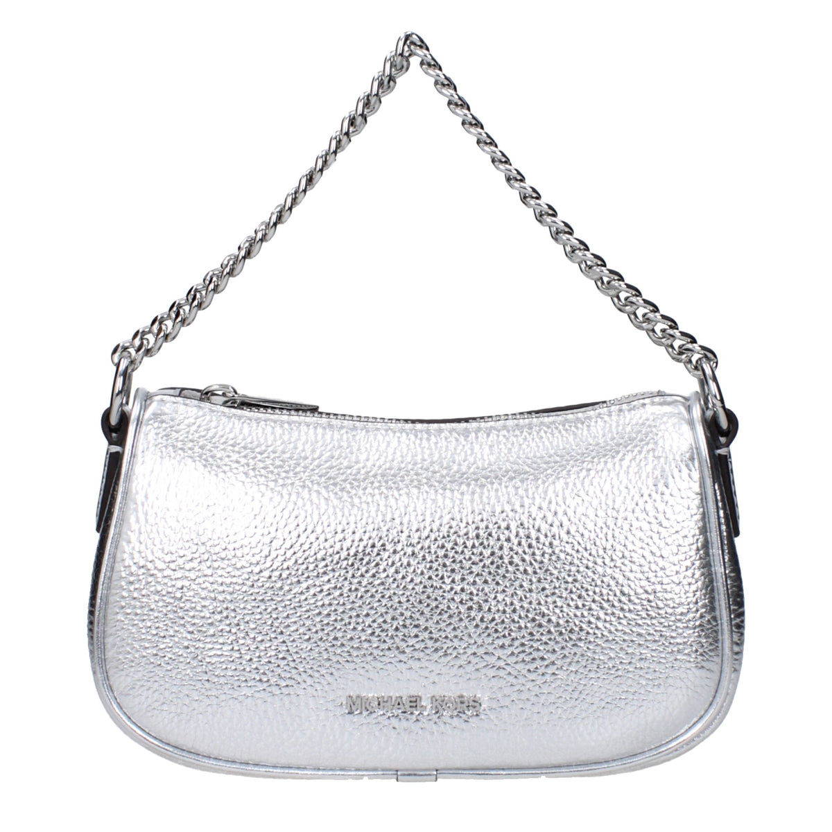 Michael Kors Gray Leather Handbag