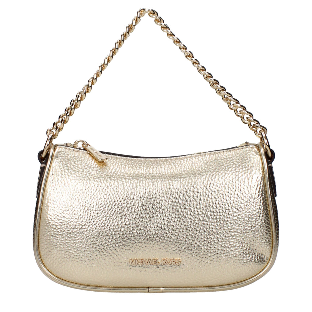 Michael Kors Gold Leather Handbag