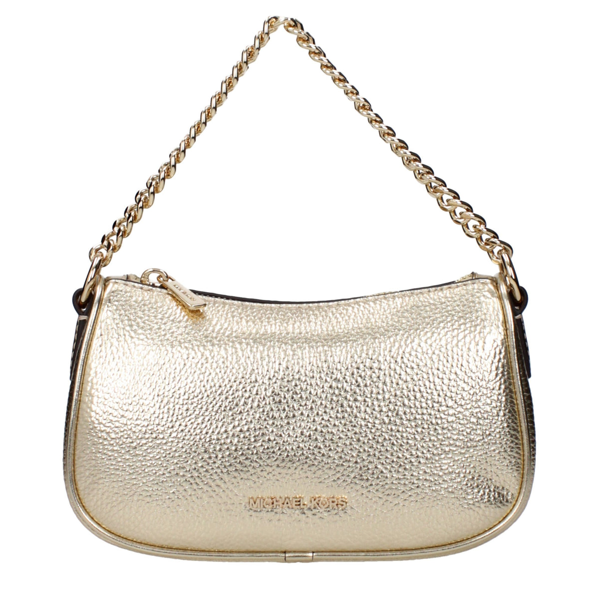 Michael Kors Gold Leather Handbag