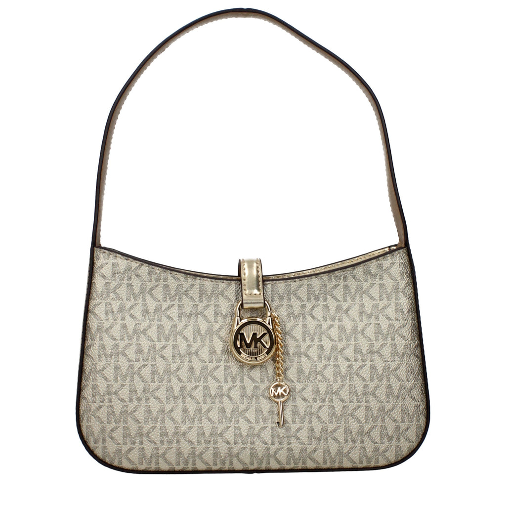 Michael Kors Gold Fabric Handbag