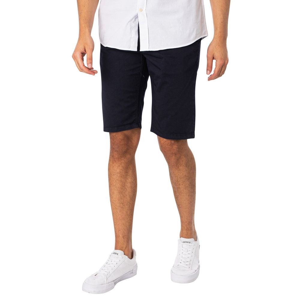 Lyle & Scott Blue Cotton Bermuda Shorts