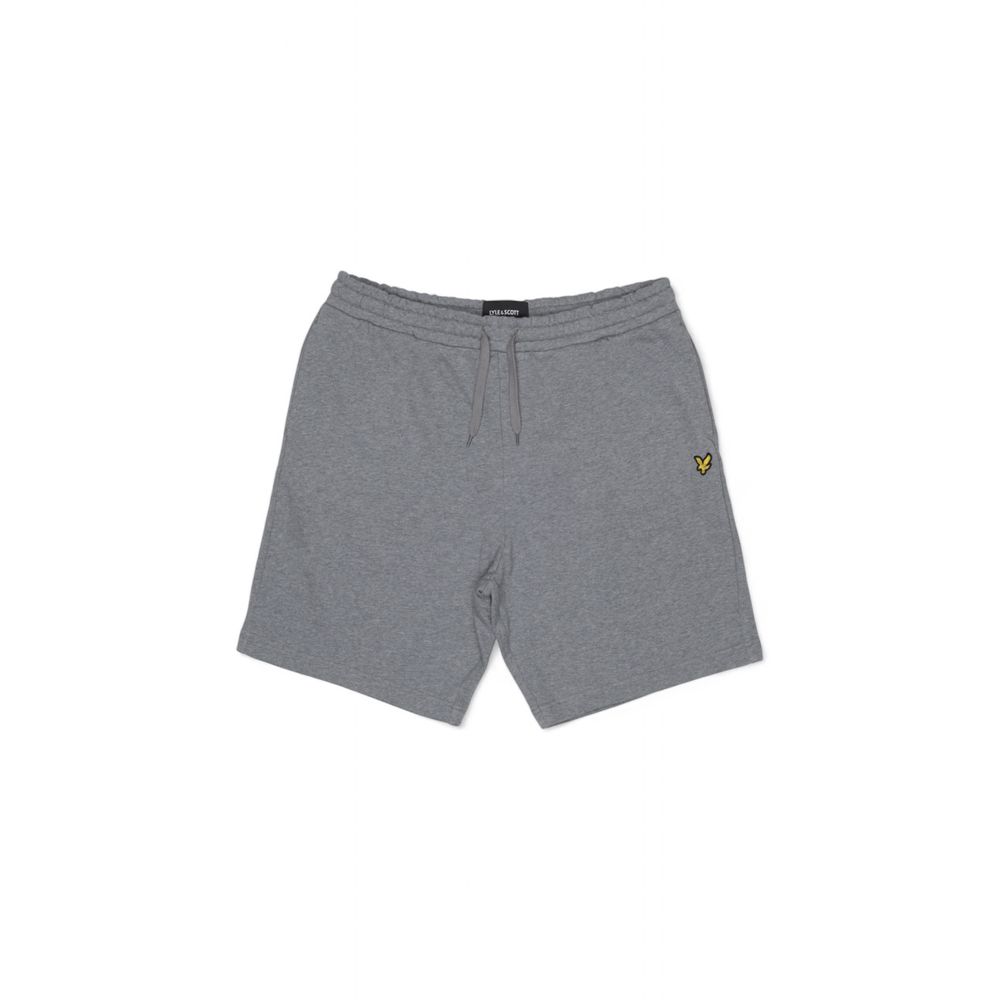 Lyle & Scott Gray Cotton Bermuda Shorts