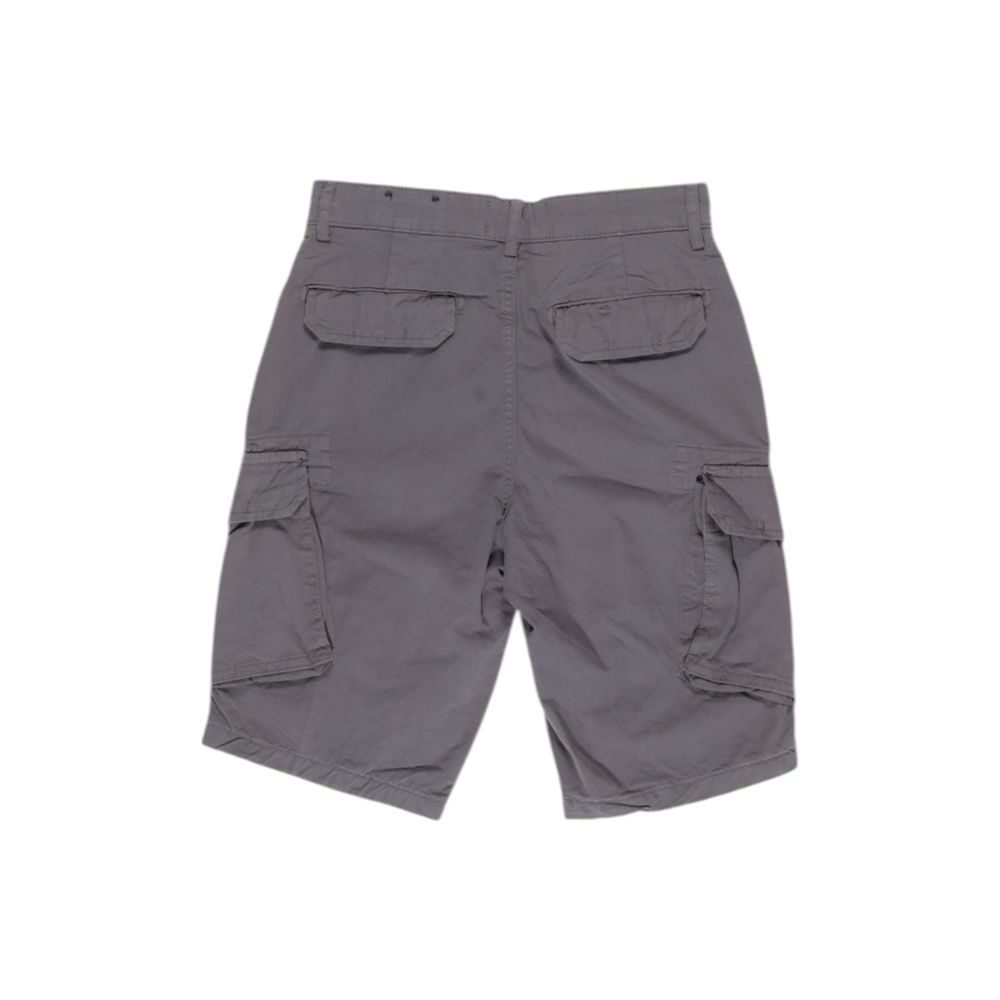 Lyle & Scott Gray Cotton Bermuda Shorts