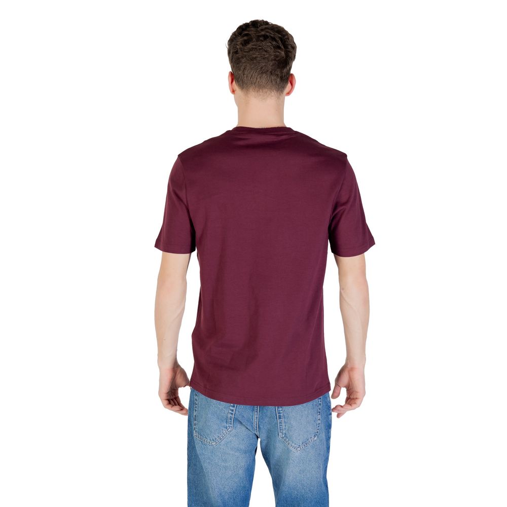 Lyle & Scott Bordeaux Cotton T-Shirt