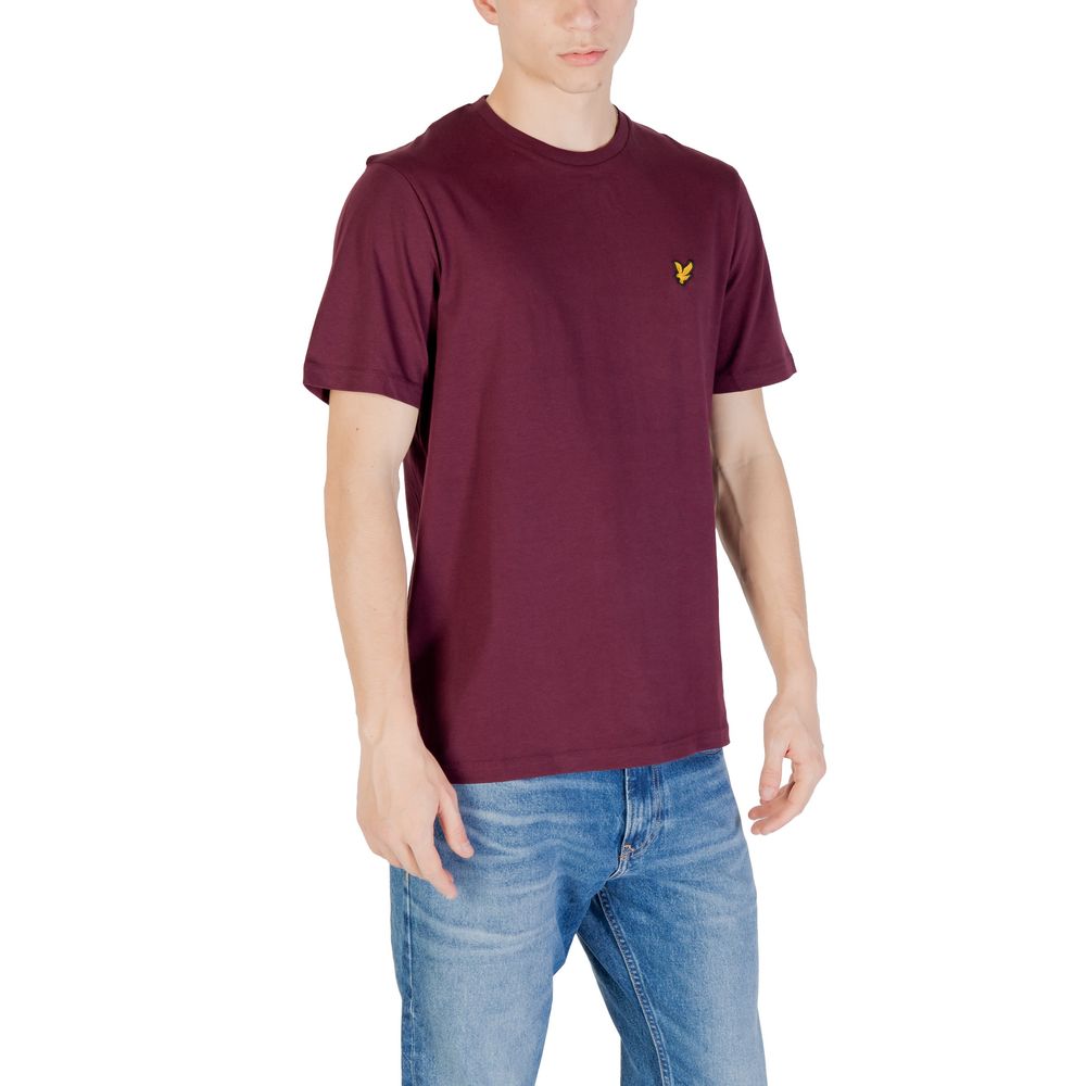 Lyle & Scott Bordeaux Cotton T-Shirt