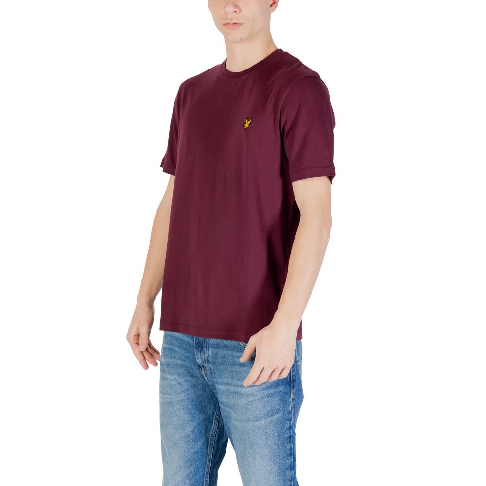 Lyle & Scott Bordeaux Cotton T-Shirt