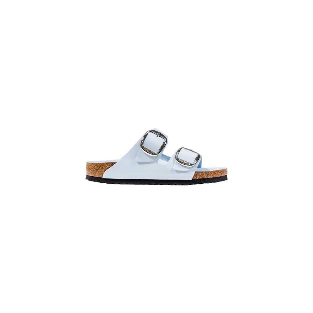 Birkenstock Blue Artificial Leather Slippers