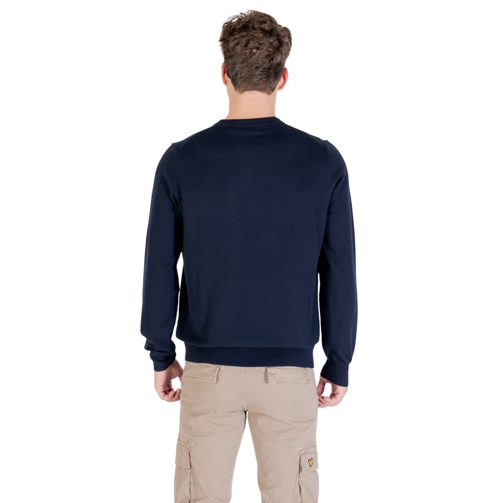 Lyle & Scott Blue Cotton Sweatshirt