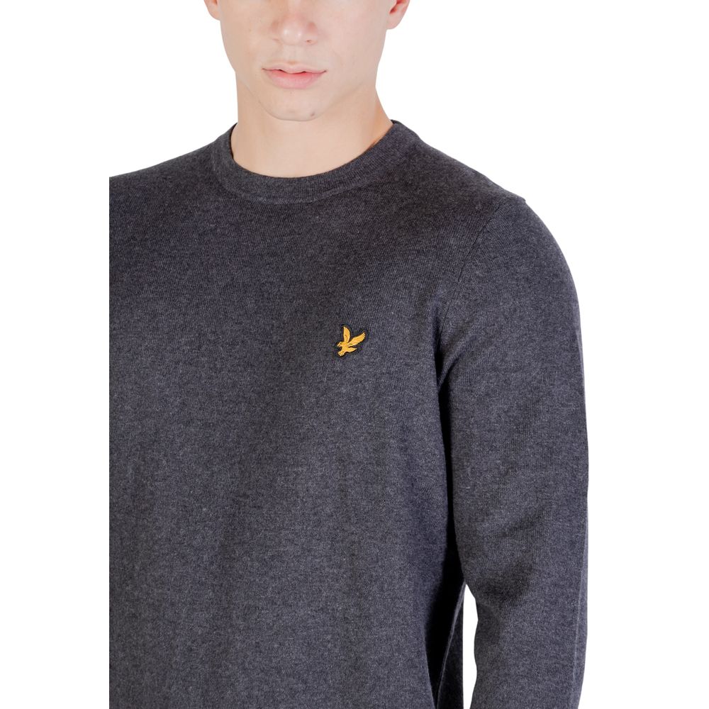 Lyle & Scott Gray Cotton Sweatshirt