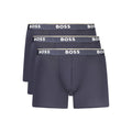 Hugo Boss Blue Cotton Men Boxer Short