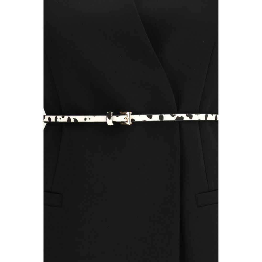 Max Mara Black Triacetate Coat