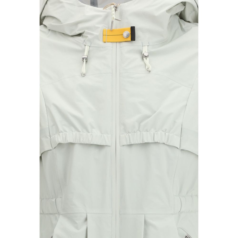 Parajumpers White Polyamide Shell Jacket