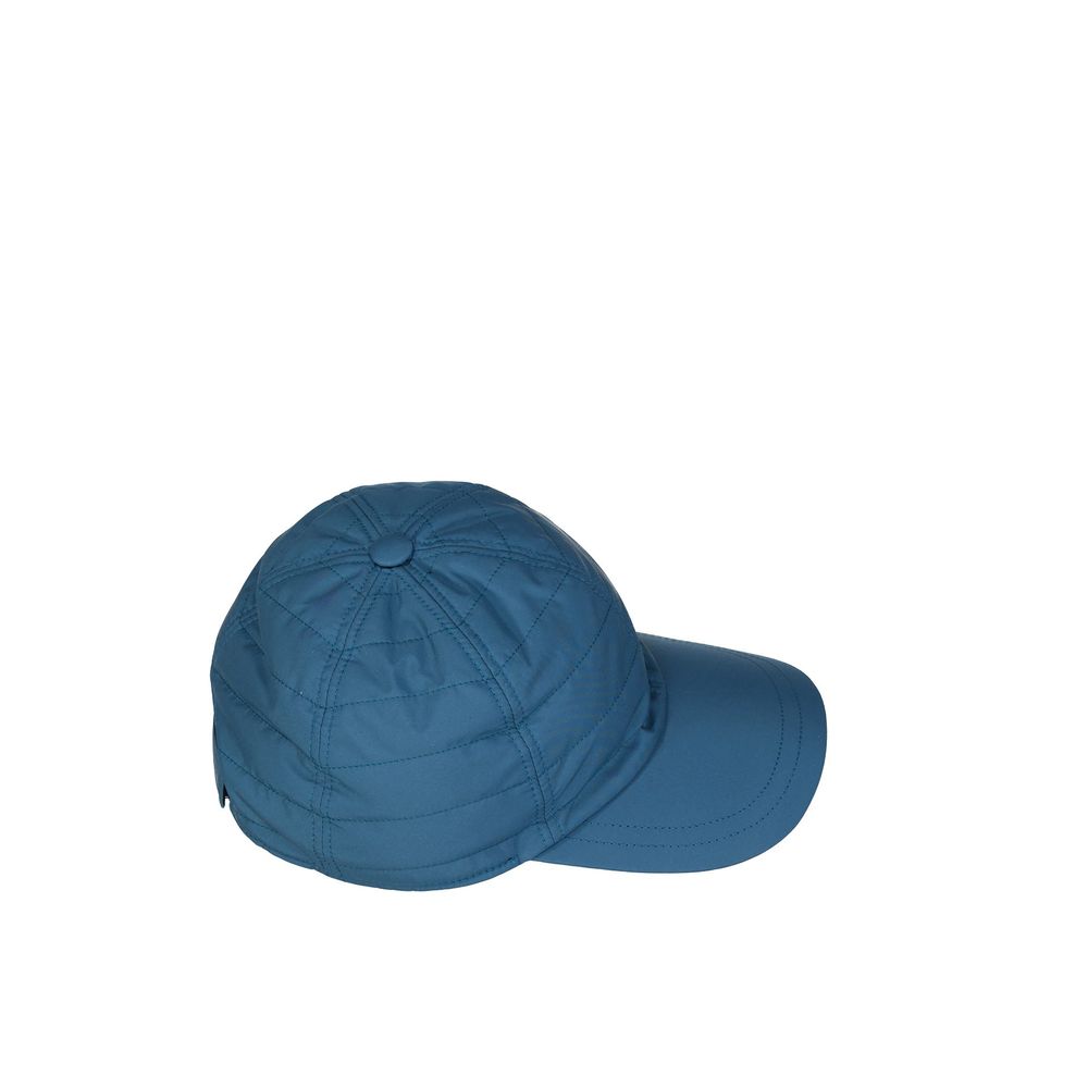 Herno Blue Cotton Cap (Baseball Hat)