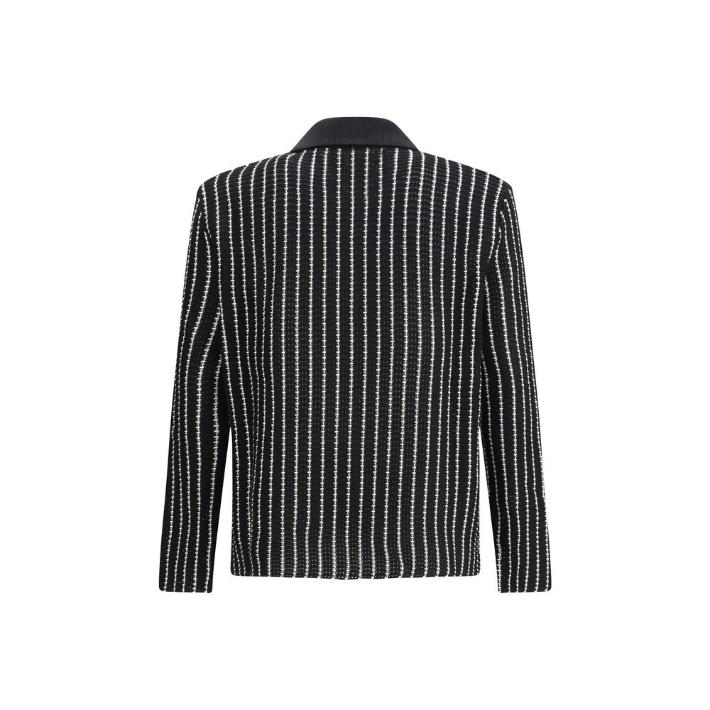 Jil Sander Black Cotton Cardigan