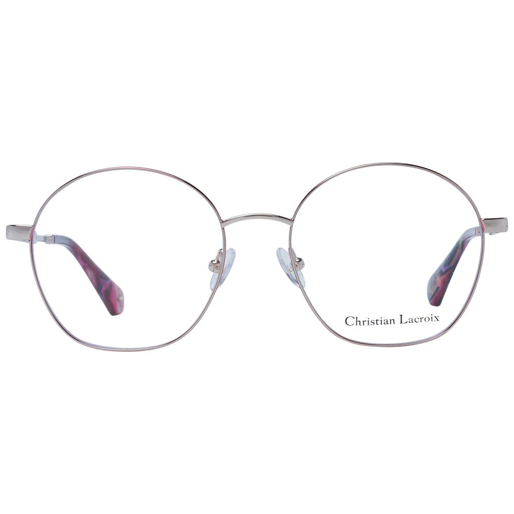 Christian Lacroix Gold Stainless Steel Glasses (Frames)