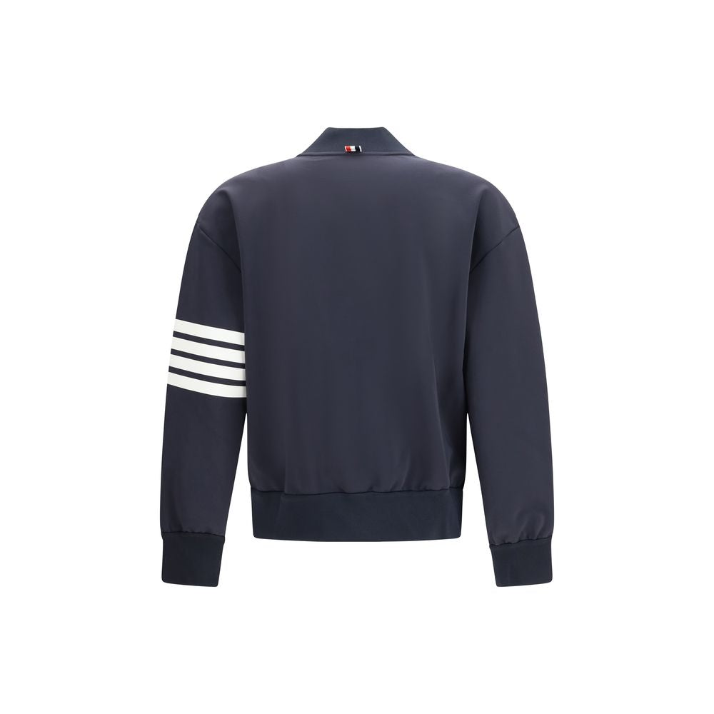 Thom Browne Blue Viscose Bomber