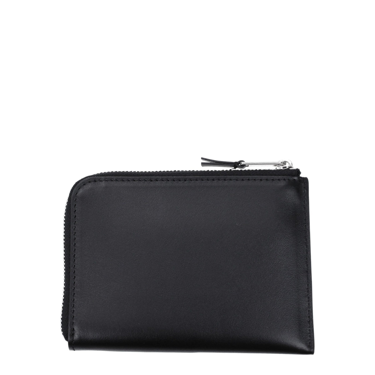 Palm Angels Black Leather Cardholder