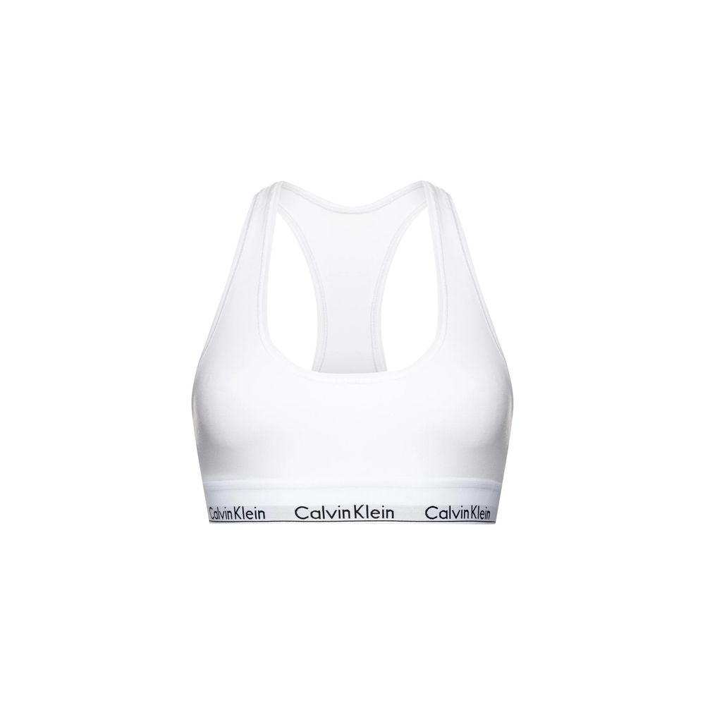 Calvin Klein Underwear White Cotton Bra