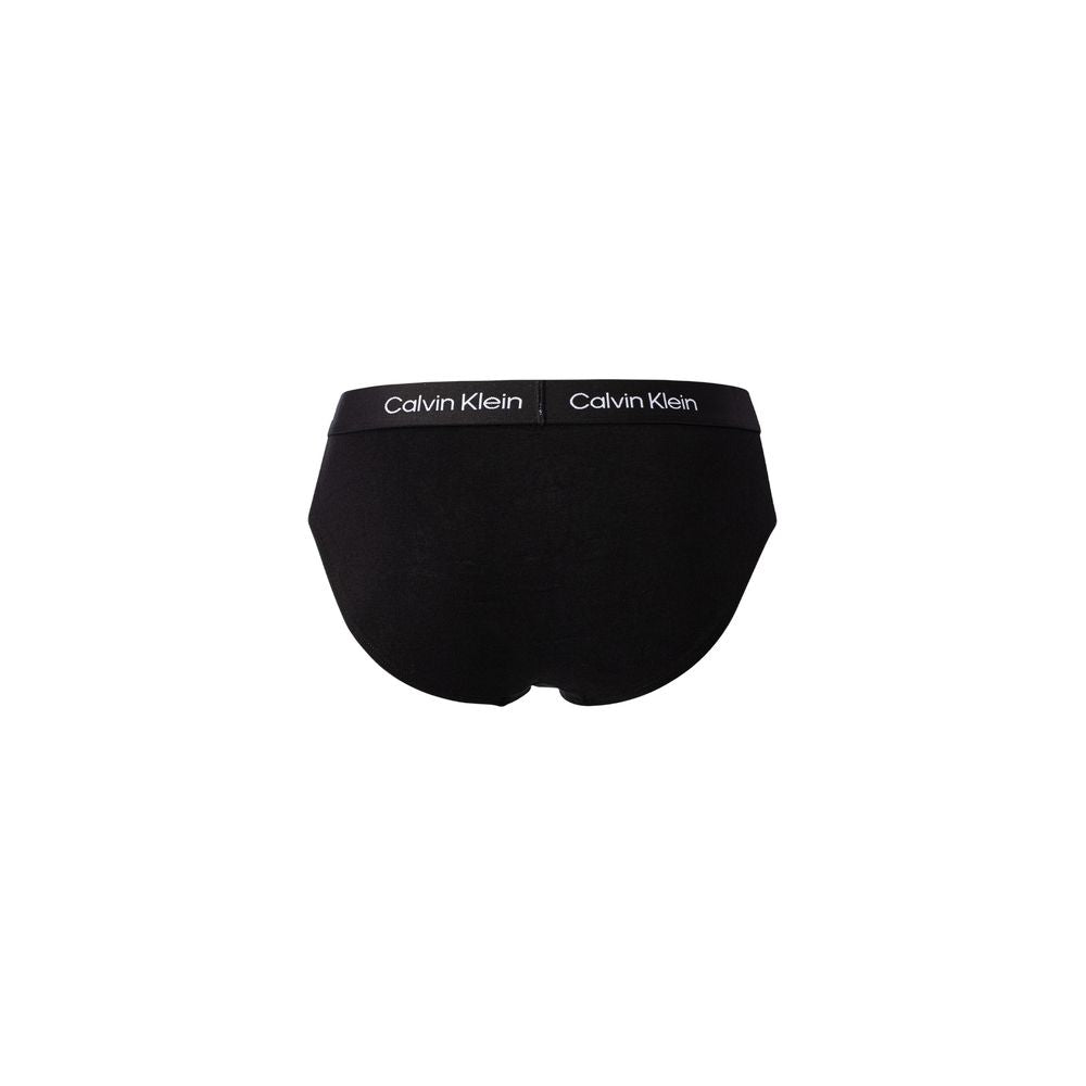 Calvin Klein Underwear Black Cotton Briefs