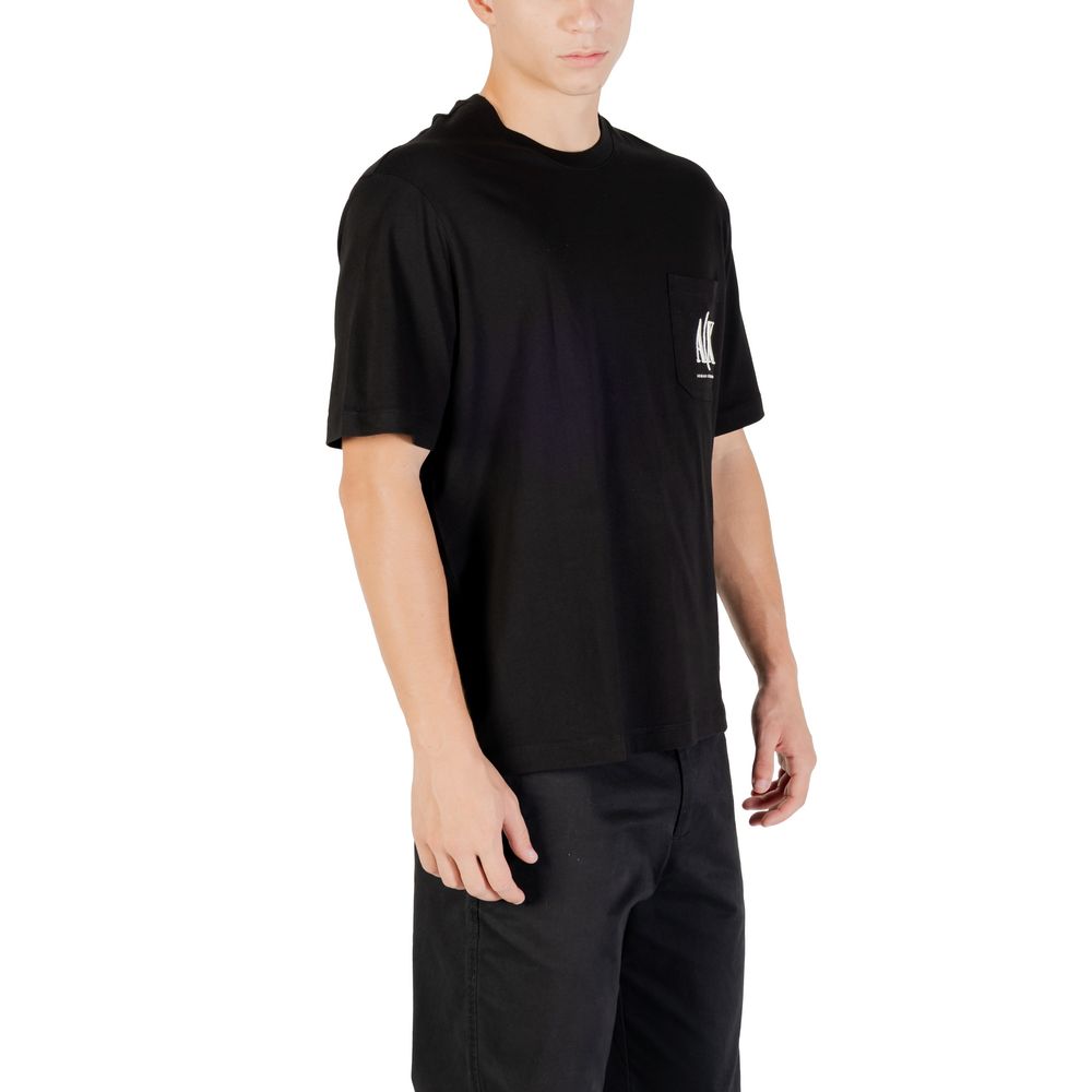 Armani Exchange Black Cotton Sportswear