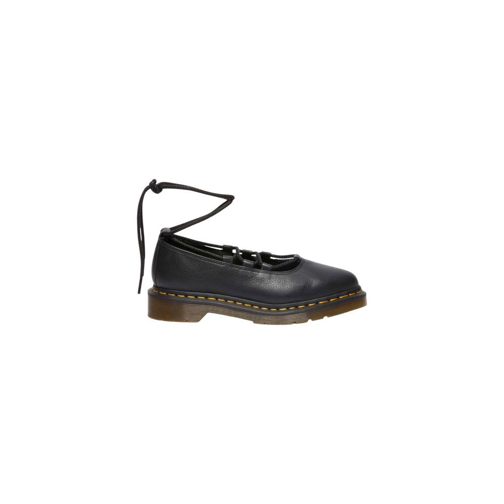 Dr. Martens Black Leather Platform Pumps