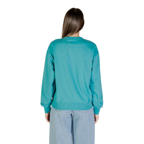 Calvin Klein Jeans Blue Cotton Sweatshirt