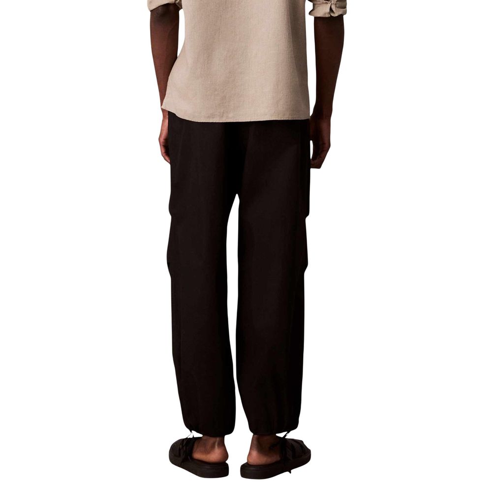 Calvin Klein Jeans Black Cotton Joggers (Workout Pants)