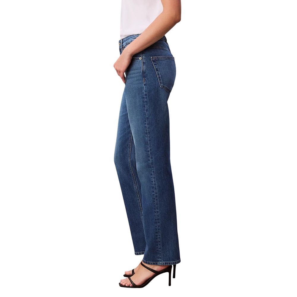 Calvin Klein Jeans Blue Cotton Mom Jeans