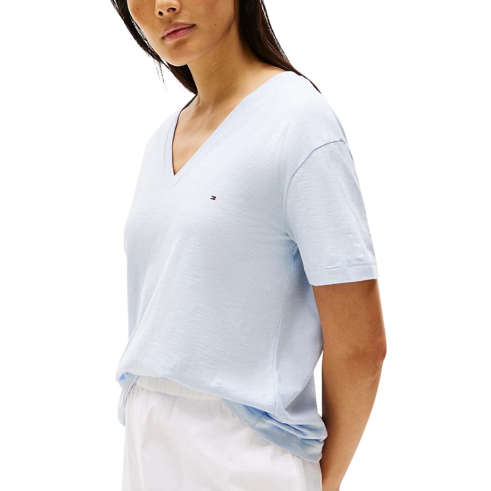 Tommy Hilfiger Blue Organic Cotton T-Shirt