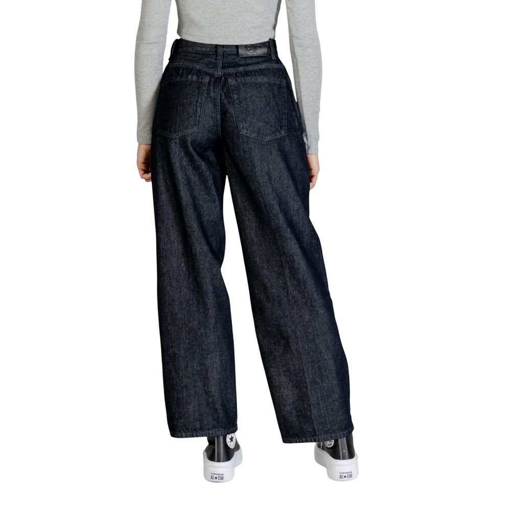 Calvin Klein Jeans Blue Cotton Bootcut Jeans