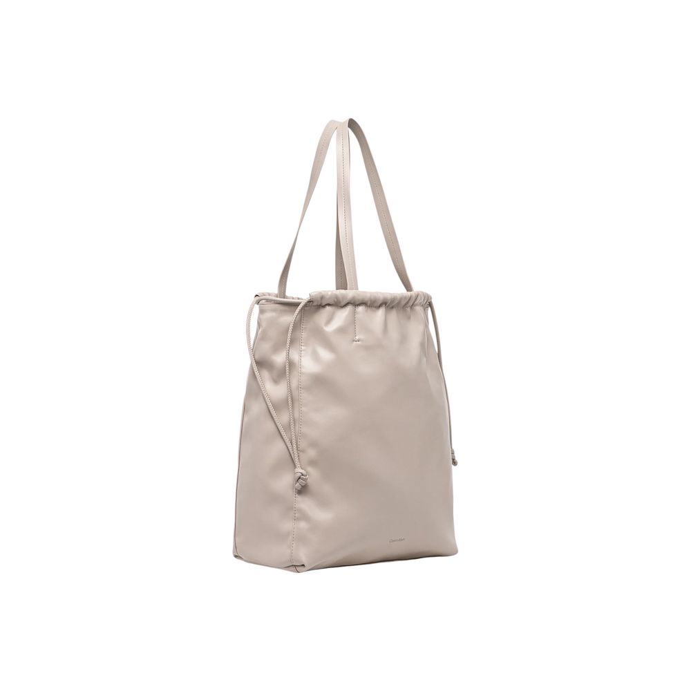 Calvin Klein Beige Polyethylene Handbag