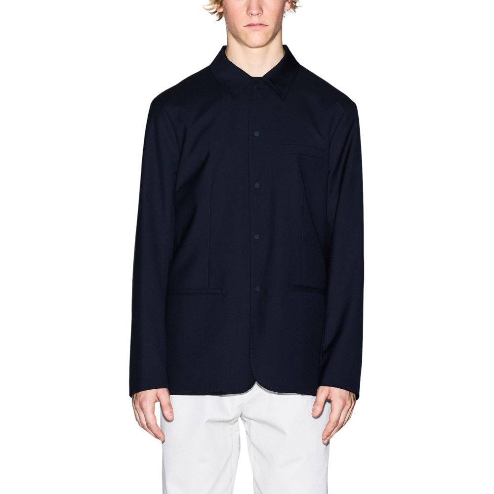 Armani Exchange Black Polyester Blazer