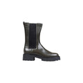 Calvin Klein Jeans Gray Leather Ankle Boots