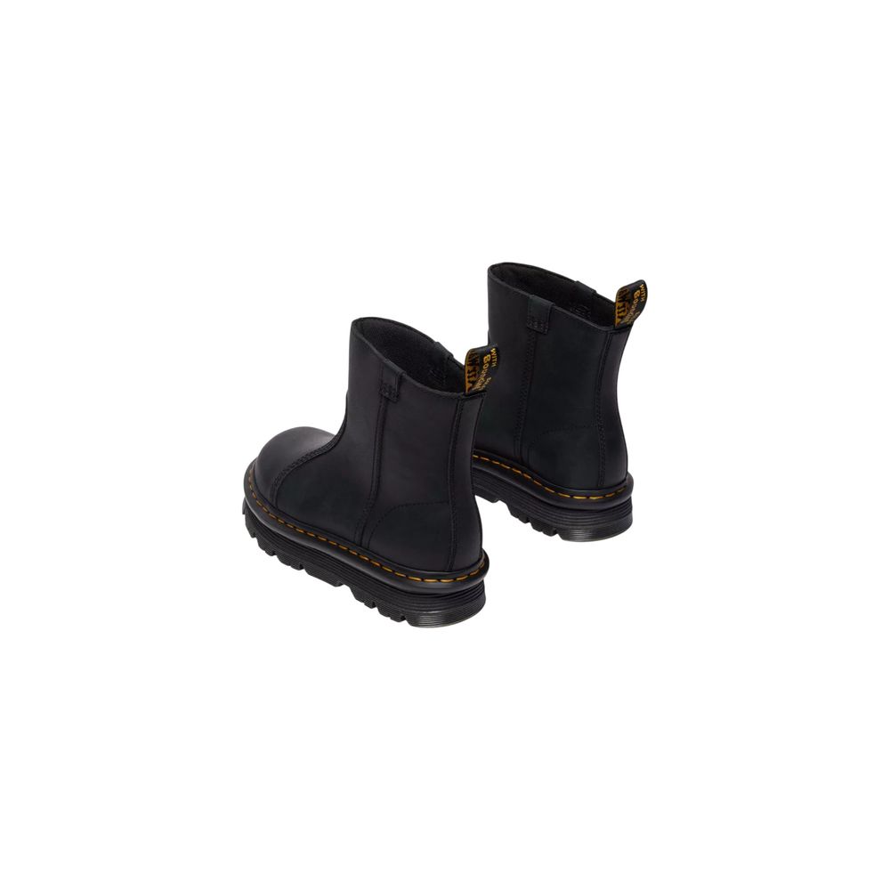 Dr. Martens Black Leather Ankle Boots