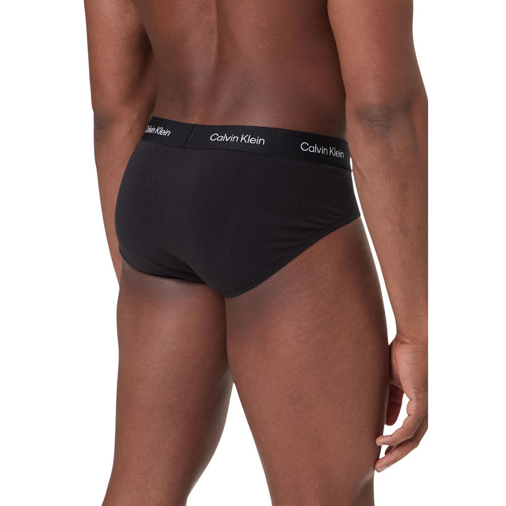 Calvin Klein Underwear Black Cotton Briefs