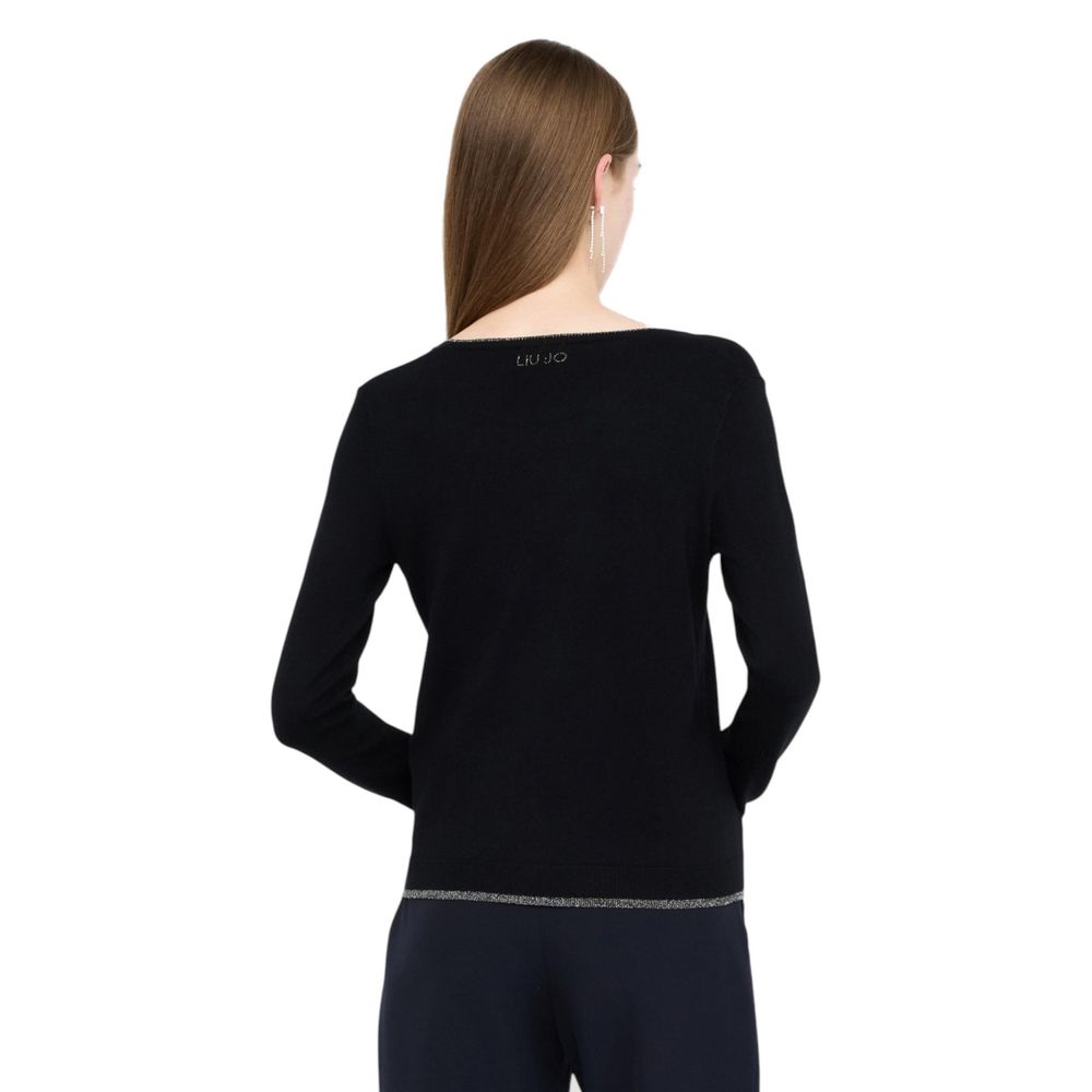 Liu Jo Black Textile Cardigan