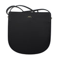 A.P.C. Black Leather Crossbody Bag