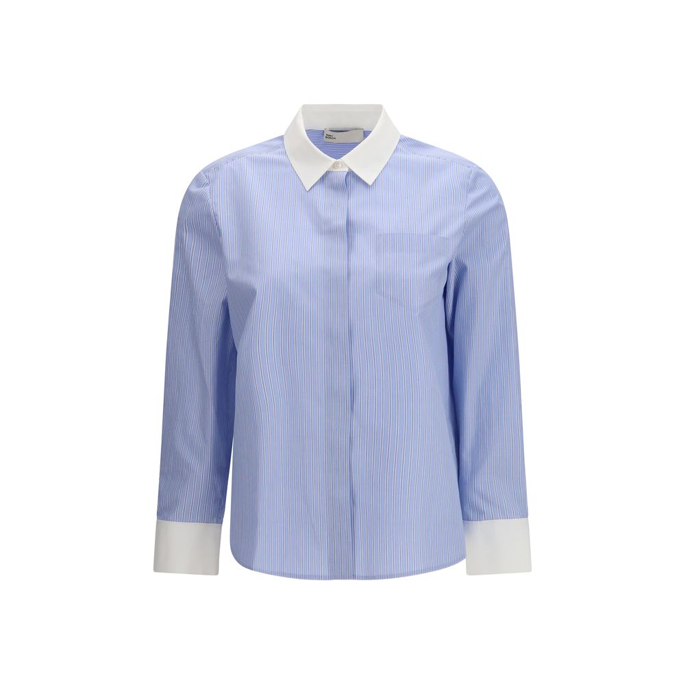 Tory Burch Blue Cotton Shirt