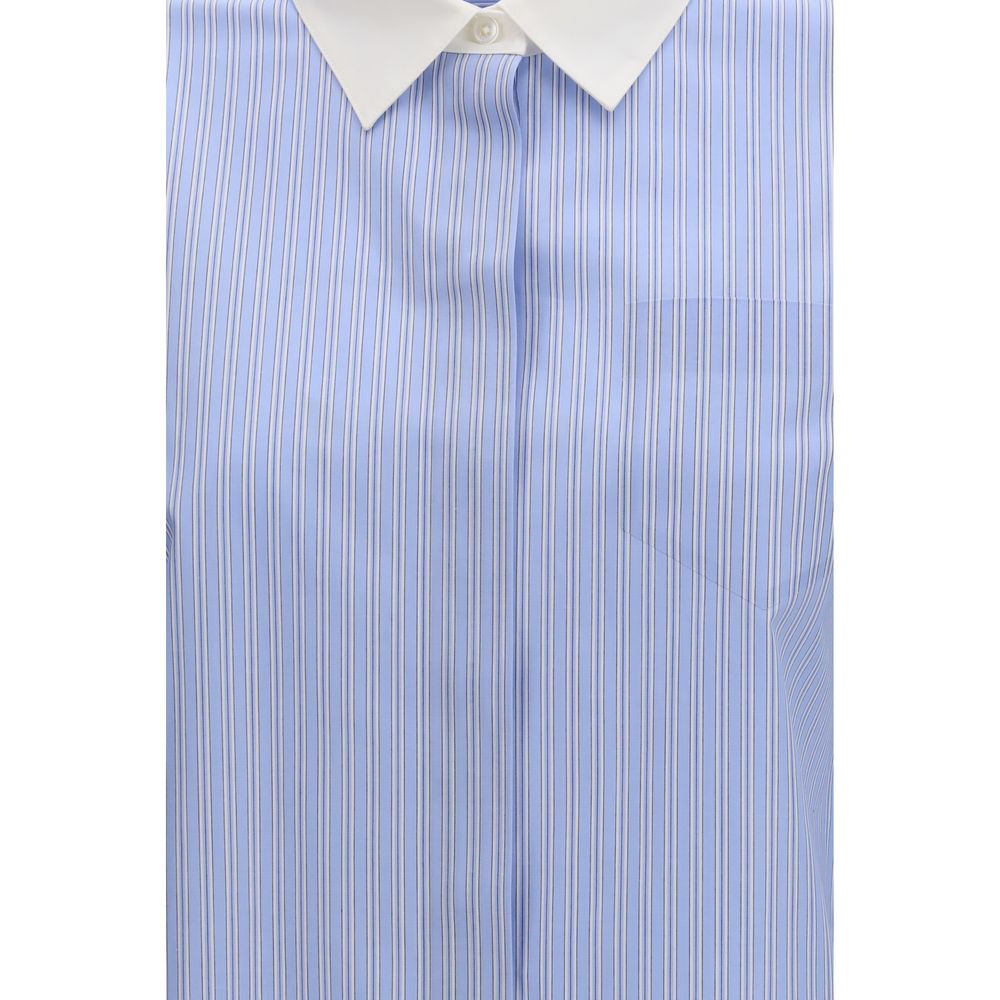 Tory Burch Blue Cotton Shirt