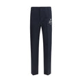 Gucci Blue Cotton Casual Pants