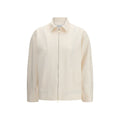 Max Mara Pure Beige Polyamide Shell Jacket