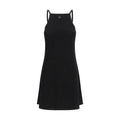 Courrèges Black Viscose Casual Dress
