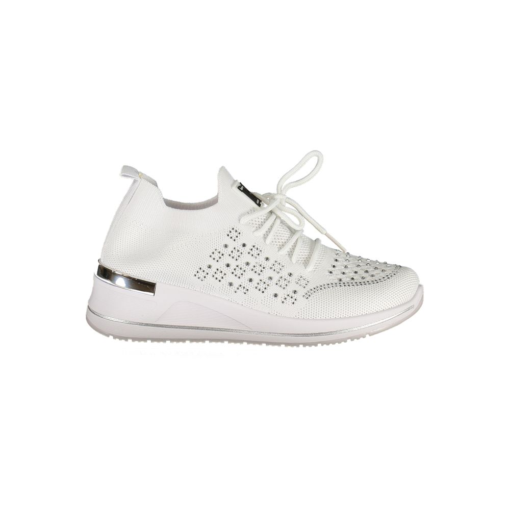 Laura Biagiotti Bianco Polyester Women Sneaker