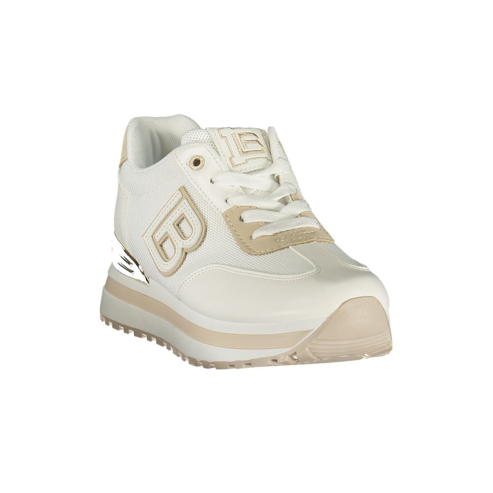 Laura Biagiotti White Polyurethane Women Sneaker