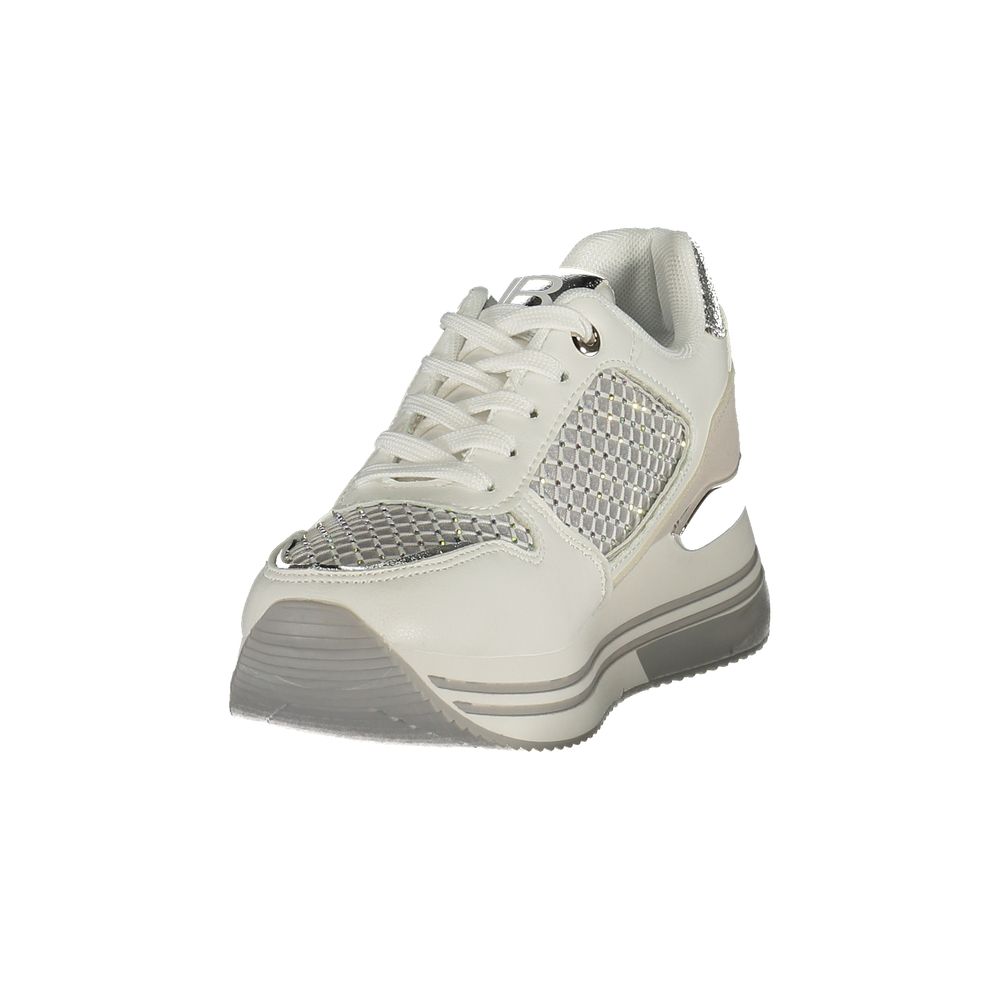Laura Biagiotti Bianco Polyurethane Women Sneaker