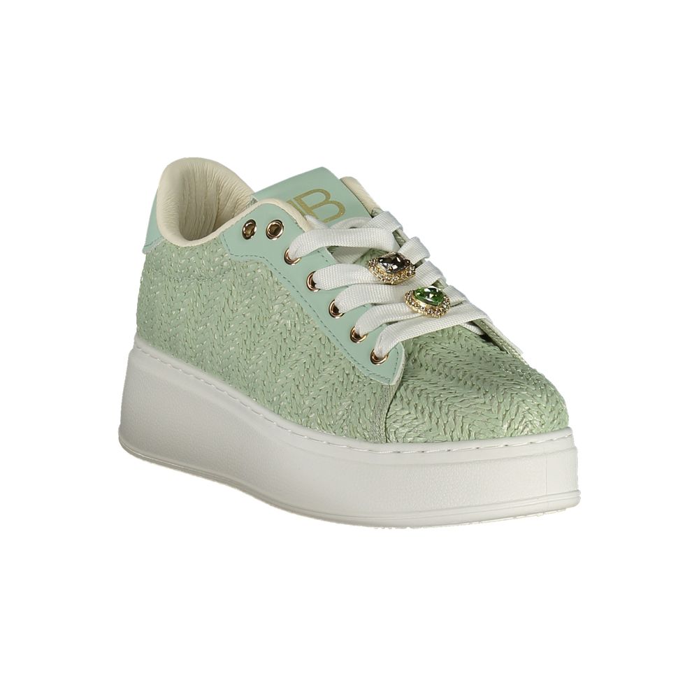 Laura Biagiotti Verde Poliuretano Women Sneaker