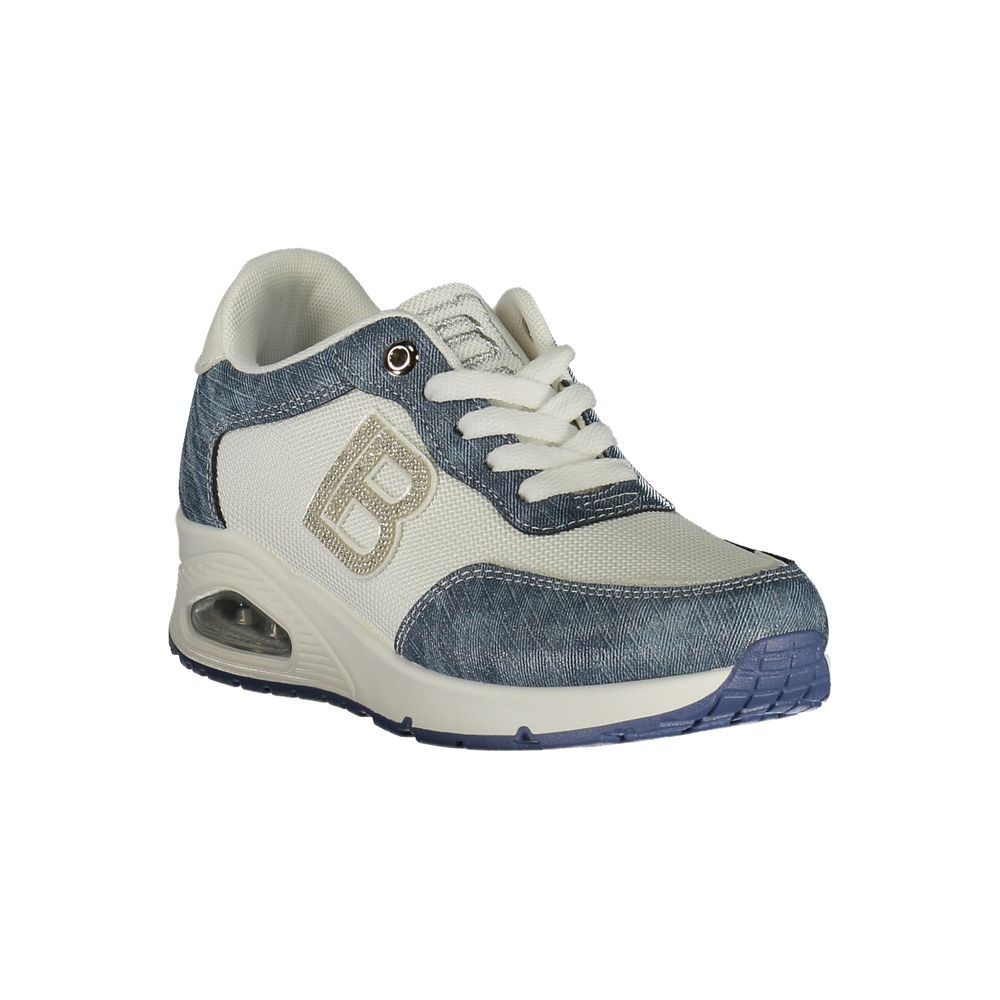 Laura Biagiotti Blue Polyester Women Sneaker